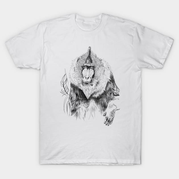 Mandrill T-Shirt by sibosssr